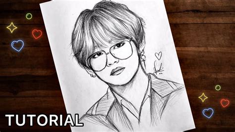 bts drawing tutorial.
